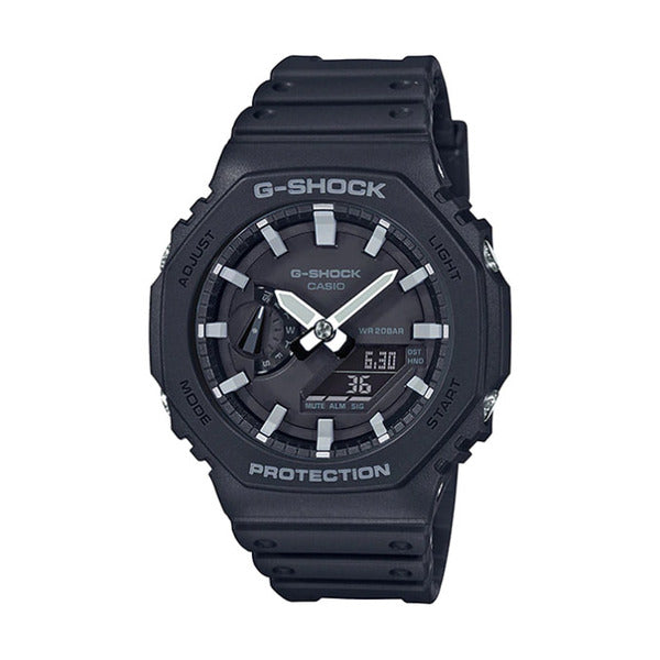 Zisax GA-2100-1A Analog-Digital Combination Men's Polyurethane Wristwatch