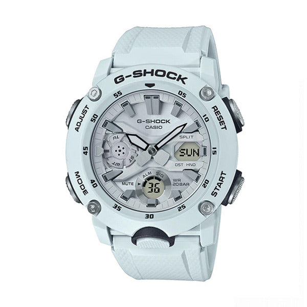 Zisar GA-2000S-7A carbon core guard men's urethane analog electronic watch