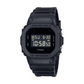 Zisochrome DW-5600UBB-1 solid color male square urethane electronic watch