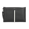 Bali logo leather black men's clutch MLN00LVT434 U901P