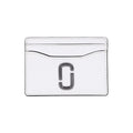 MarkJacobs Two-Tone Utility Snapshot Black White Women's Card Wallet 2F3SMP064S07 005