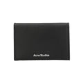 Acne Studio CG0236 BLACK (900) Logo Bi-fold Card Wallet