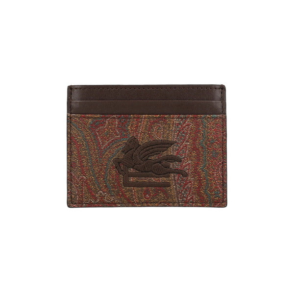 Etro MP2E0001AA012 M0019 paisley jacard pegasus wallet
