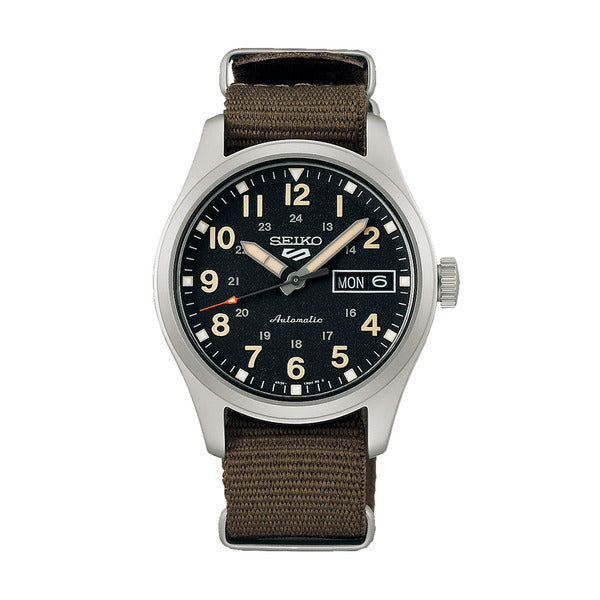 Seiko Men's Brown NATO Watch SRPJ85K1