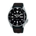 Seiko men's black brown automatic resin watch SRPD55K2