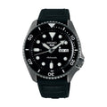 Seiko men's black automatic resin watch SRPD65K3