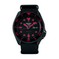 Seiko men's red black automatic NATO watch SRPD83K1