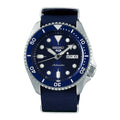 Seiko Seiko5 Men's Blue Silver NATO Watch SRPD51K2