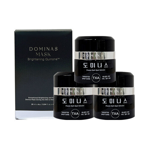 Dominator Qi Mi Cream Season 6 TG Tranexiam-San XP 50g x3 + Mask Pack 1 Box