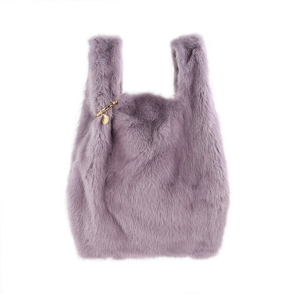 Simonetaravizza Purissima Mink Fur tote bag F04BG01M1-B 569
