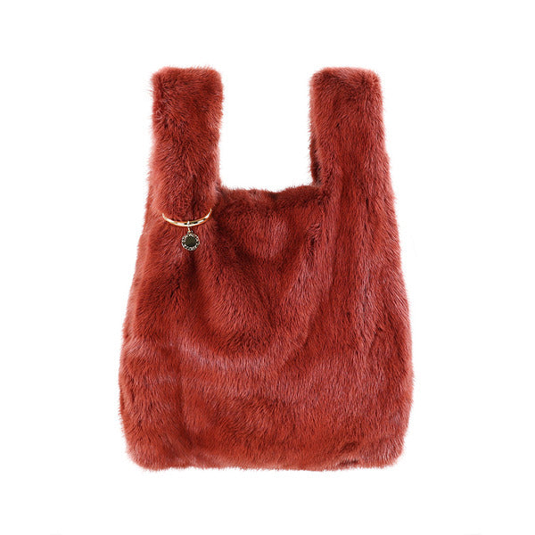 Simonetaravizza Purissima Mink Fur tote bag F04BG01M1-B 845