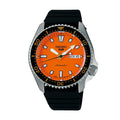 KETARALPHA SHOPPING SEIKO SEIKO5 MEN'S WATCH ORANGE BLACK SILICON RESIN WATCH SRPL89K1