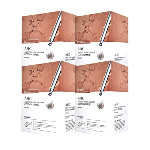 AHC Absolute Return Solution Pure Face Mask Peeling 25pcs 4boxes