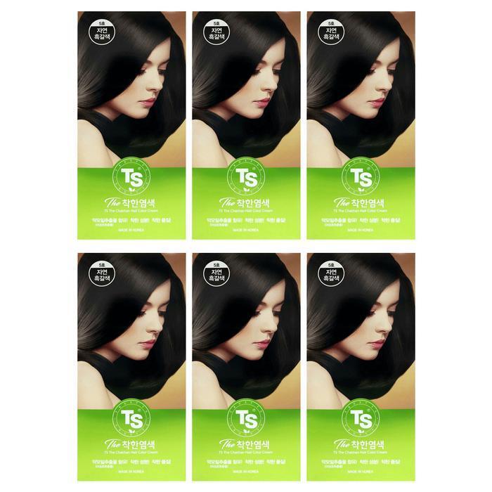 TS Better Hair Dye 5号 深棕色 6个 (48038123)