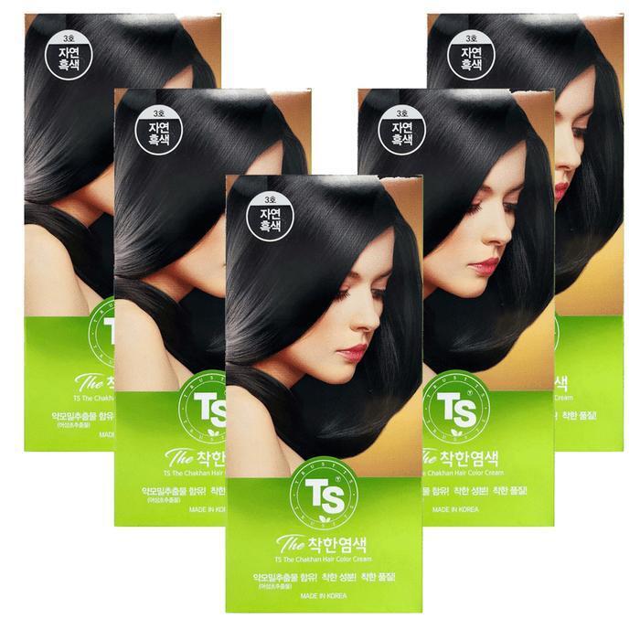 TS Better Dyeing 3号 Natural Black 5 pieces (48038186)