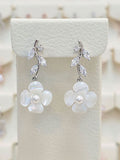 Intercrew Volare Edelweiss Shell Drop Earrings SSS1758