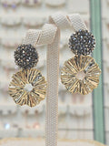 Intercrew Volare Glacialstone Gold Drop Earrings SSS1868