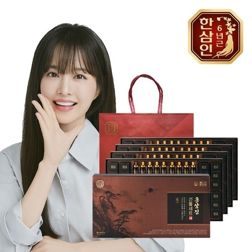 Hansanin Nonghyup Ginseng Hansain Ginseng Gift Set 4 Sets + Shopping Bag 734061