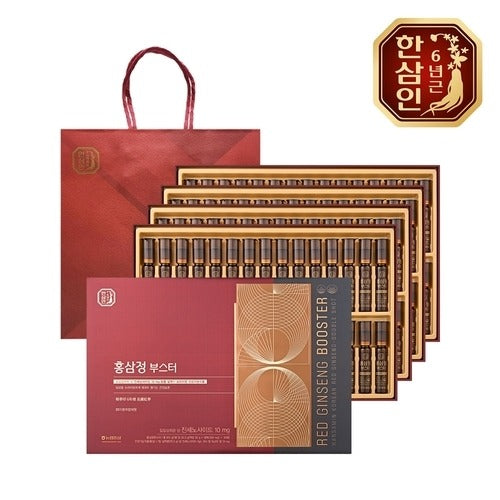 Hansimin Nobo Hongshinjeong Booster 20.5g x 30 bottles x 4 sets + Shopping Bag 734061