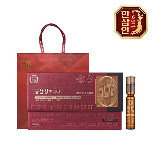 Hansamin Nonghyup Red Ginseng Hansamin Red Ginseng Booster 20.5g 7 bottles Shopping Bag 734061