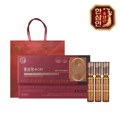 Hansinren Nonghyup Ginseng Concentrate Booster 20.5g x 7 bottles x 3 sets + shopping bag 734061