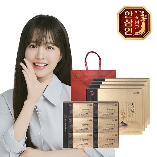 Han Sam In Nonghyup Red Ginseng Red Ginseng Extract 100 Red Ginseng Liquid Gold 70ml 30 sachets 4 se