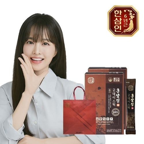 Hansamin Nonghyup Red Ginseng Hansamin Hongsamjin Good Day Stick 10ml 100 sticks 2 sets+shopping bag