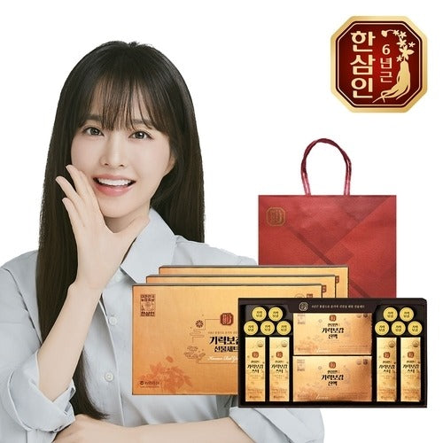 Hansamin Nonghyup Red Ginseng Hansamin Energy Supplement Gift Set 3 Sets Shopping Bag 734061