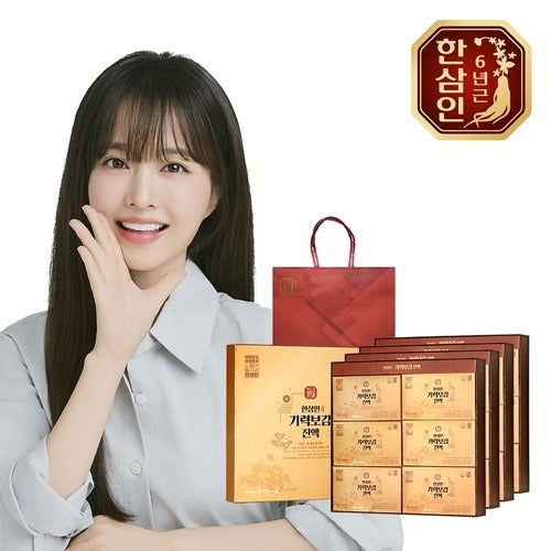 Hansanin Noongsa Hongshim Ginseng Ganoderma Liquid 50ml 30 pouches x 4 sets + Shopping Bag 734061