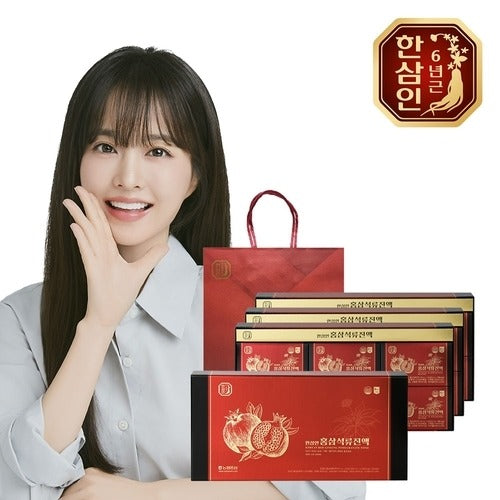 [Hansamin] [Nonghyup Red Ginseng] Hansamin Red Ginseng Pomegranate Extract 60ml 30 packs 3 Sets + Sh