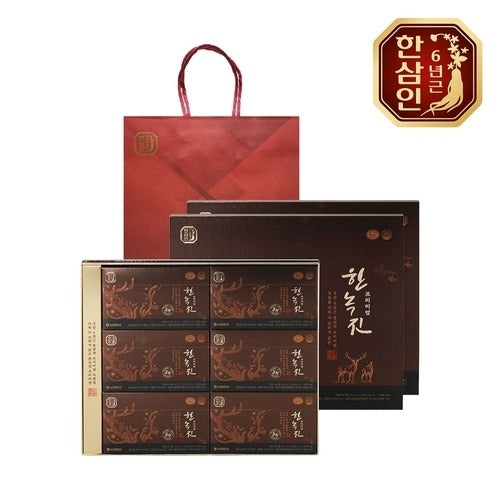 Hansanin Nonghyang Ginseng Hansinin Hanneojjin Premium 60ml x 30包 2 sets + shopping bag 734061