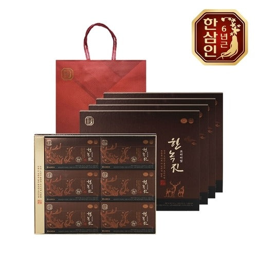 HansamIn Nonghyup Ginseng Hansin Hanneokjin Premium 60ml x 30pack x 4sets + Shopping Bag 734061