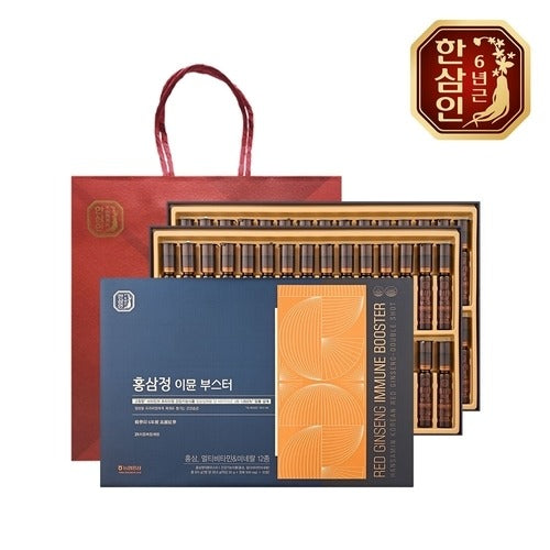Hanshin Nonghyup Ginseng Ginseng Lingzhi Booster 12 Bottles Set + Shopping Bag 734061