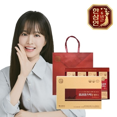Hansamin Nonghyup Red Ginseng Hansamin Red Ginseng Jeong Stick Balance 10ml 32 packs+Shopping Bag 73
