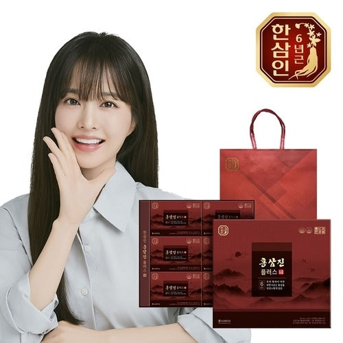 Hansamin][Nonghyup Red Ginseng] Hansamin Red Ginseng Gin Plus 50ml 30 packets + shopping bag 734061