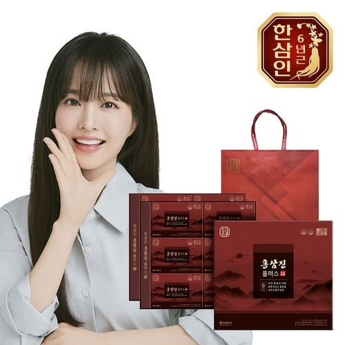 Hanserin NongHyang Ginseng Ginsanin Ginsanjinplus 50ml 30pack 2sets+shoppingbag 734061