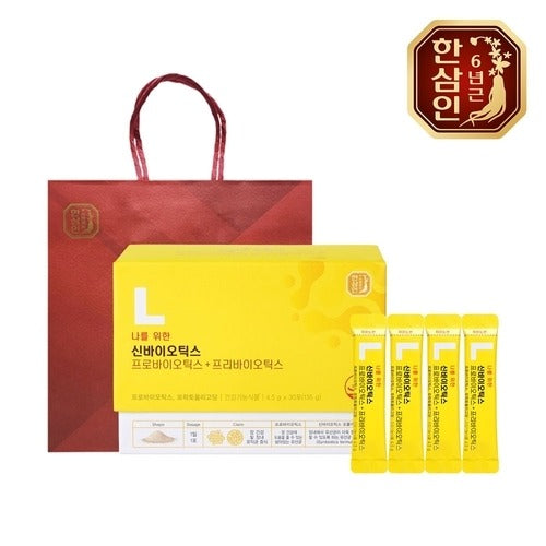 Hansin HNAcoop Ginseng Human Centifolia 7 strains of probiotics 4.5g 30 packs 4 sets+shopping bag 73