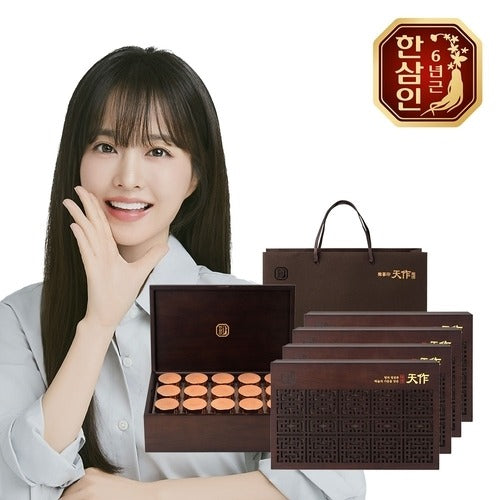 Hansam-in Nonghyup Red Ginseng Hansam-in Cheonjak 30 Pills 4 Sets + Shopping Bag 734061