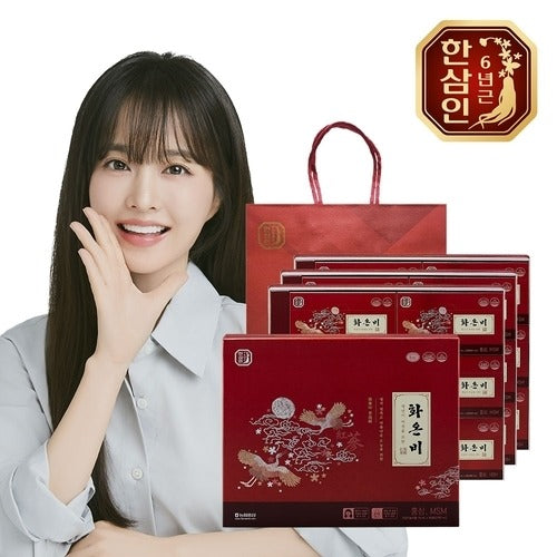 Hansanin Nonghyup Ginseng Han San In Huawenbi 70ml 30 packs 3 sets + shopping bag 734061
