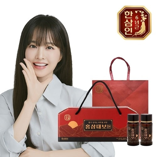 Hanserin Noongae Ginseng Ginseng Taobao 75ml 10 bottles 2 sets + Shopping Bag 734061