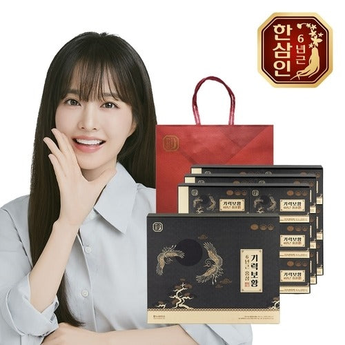 Hansamin Nonghyup Red Ginseng Hansamin Giyok Bohwang 60ml 30 sticks 3 sets+shopping bag734061
