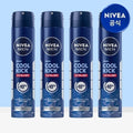 Nivea Nivea Men's Deodorant Spray Cool Kick 200ml x4 734351