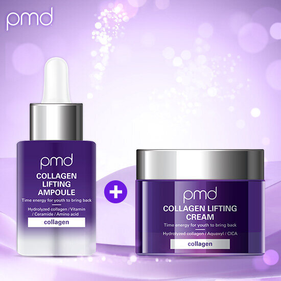 Cosmetics (Others) (pmd) Collagen Lifting Ampoule 30ml + Cream 50ml Package