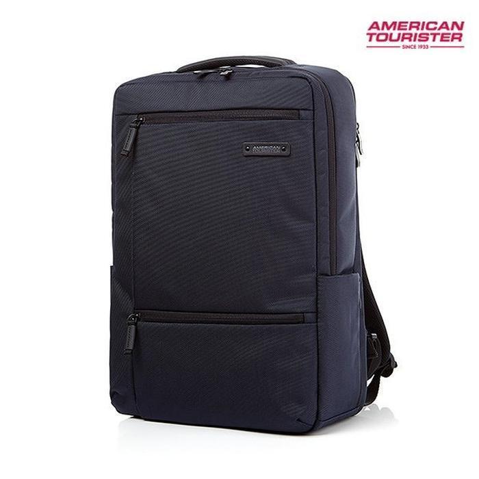 American Tourister Savezone07 VOLTA Backpack Navy Carmen Sandiego Business Student Laptop Bag GC9410