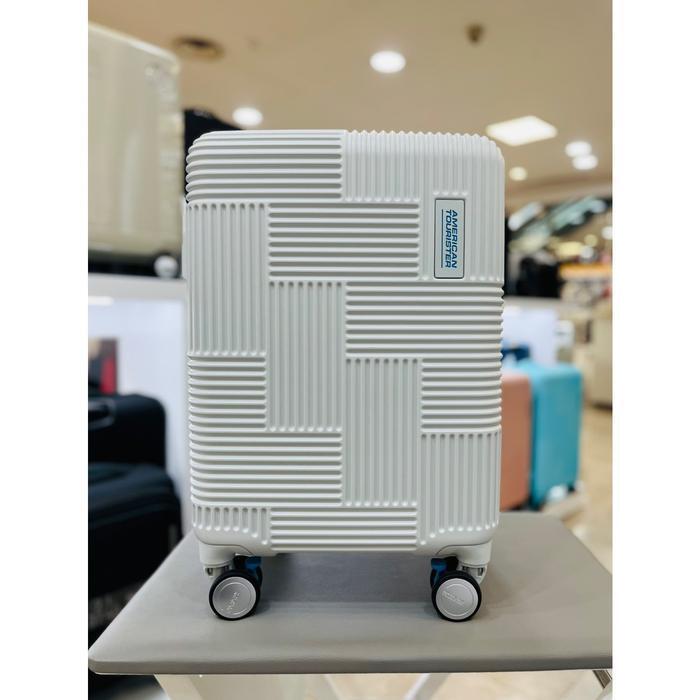American Tourister Savezone 07 VELTON 20-inch carrier white in-flight USB port TSA lock GL705009 (49