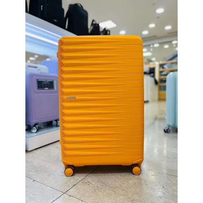 AmericanTourister SaveZone07 Samso FASTFORWARD 29 inch carrier orange expandable cargo TSA lock MI08