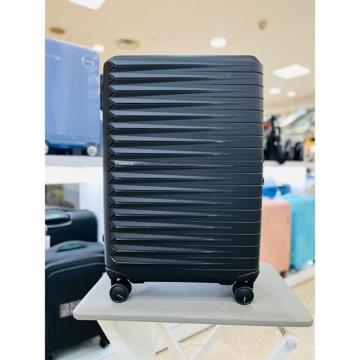 AmericanTourister SaveZone07 Samsonite FASTFORWARD 25 inch carrier black expandable luggage lightwei