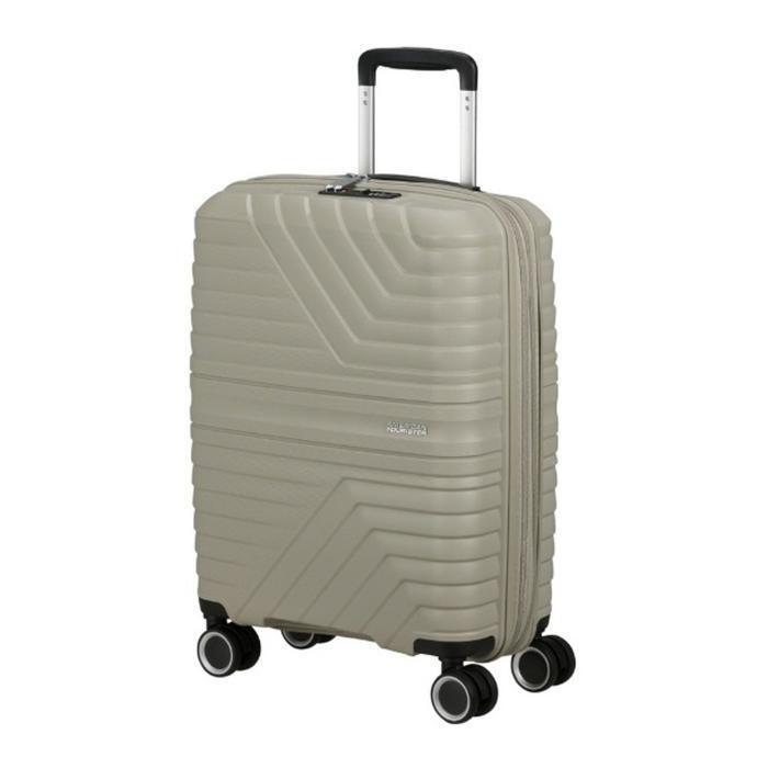 American Tourister Savezone07 Cylindrical Flight Twist 20-inch Carry-on Expanding Lightweight TSA MI
