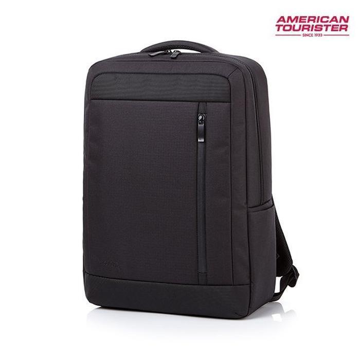 American Tourister Savezone07 Samsonite MILTON Milton backpack 2 JET BLACK student work DR979003 (49