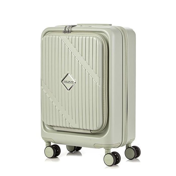 AmericanTourister SaveZone07 Samsonite VELOX Luggage 19-inch Carry-on Pastel Green TSA UN831006 (495